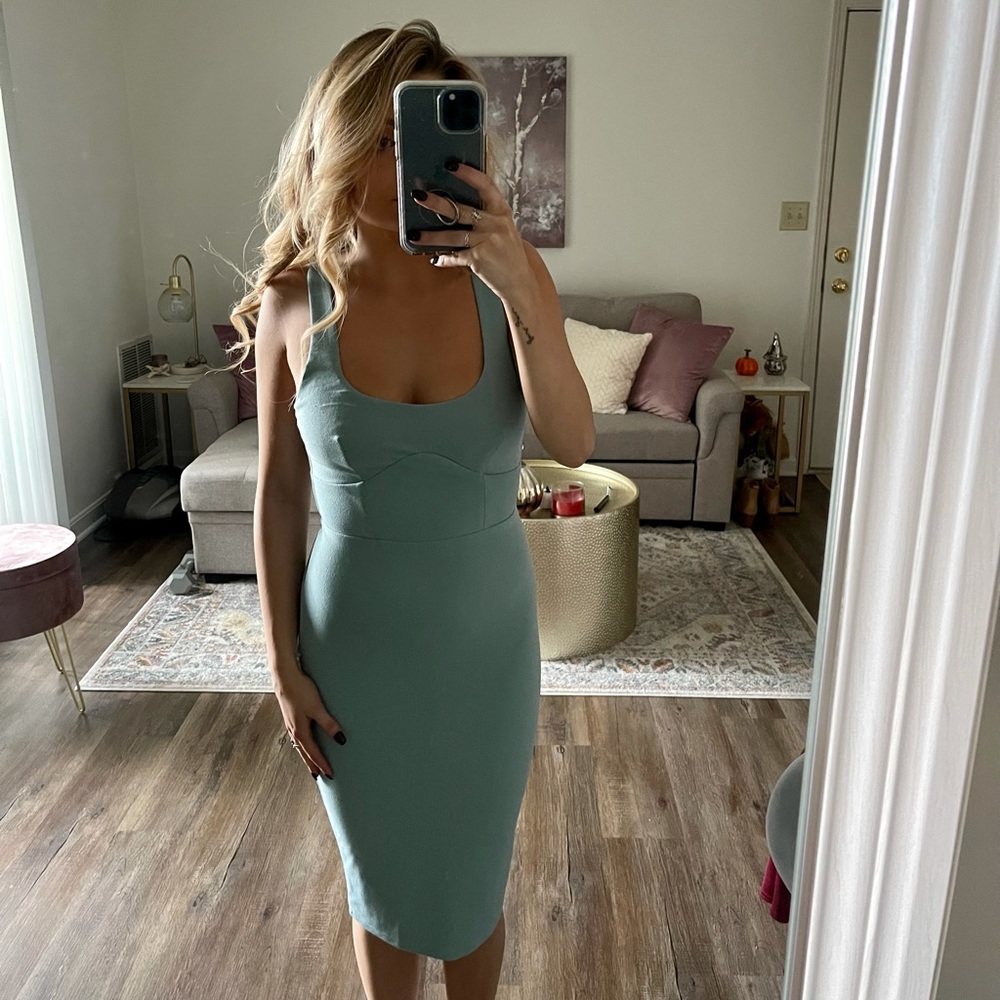 Hello Molly Dress bodycon midi length dress XS